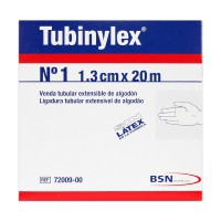 Tubinylex Nº 1 Dedos Pequenos: Venda tubular extensible de algodão 100% (1,30 cm x 20 metros)